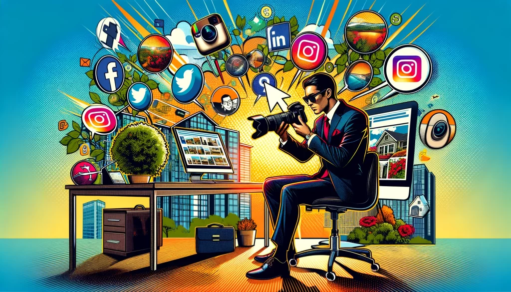Harnessing the Power of Social Media in Real Estate Photography: An In-Depth Guide from The Academy of Real Estate Photography